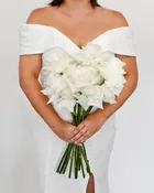 Traditional Glamour Dainty Bridal Bouquet — In Bloom Florist Weddings & Events