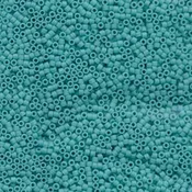 11/0 Miyuki Delica Bead Tube Opaque Turquoise