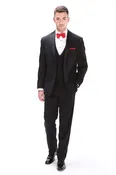 After Six Troy Black Tuxedo
