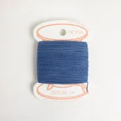 Natural Dyed Embroidery Thread Carded - Indigo #3