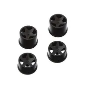 HPI 114276 Super Star Wheel Set Black (4) Q32