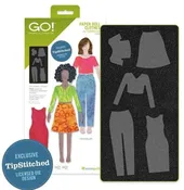 Accuquilt 55638 GO! Paper Doll Clothes Die by TipStitched