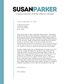 Susan Parker Cover Letter