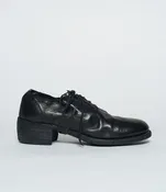 AW26 Guidi Men 792Z Oxford Double Stack Horse Black