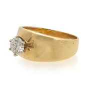 14K Gold Diamond Ring