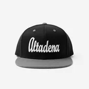 Altadena Snapback Hat Black & Grey