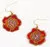 Altiplano Rose Beaded Earrings