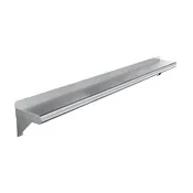 06″ X 48″ Stainless Steel Wall Mount Shelf
