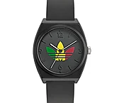 Adidas Unisex Project Two GRFX AOST24071 Black Watch 38mm Quartz NEW