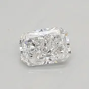 0.40 Carat Radiant Cut Lab Grown Diamond VS1 E