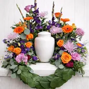 A Beautiful Life Urn Arrangement