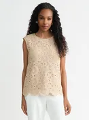 Crochet Knit Top