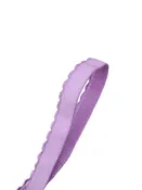 1/2" Orchid Scalloped Edge Elastic