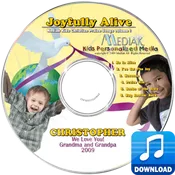 Joyfully Alive Personalized Children's Digital Music