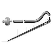 24" PC 0.5 gph dripper assembly with stake