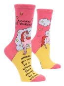Always Be A Unicorn Ladies Socks