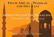 Admonition for the Neglectful