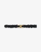 Ajna Leather Belt, Black