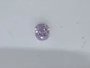 0.17 Carats Cushion Modified Brilliant Fancy Intense Purple Diamond