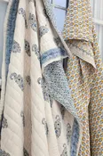Blue Paisley Quilt