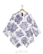 KINI ZAMORA - Toile Piʻapa 3/4 Sleeve Top