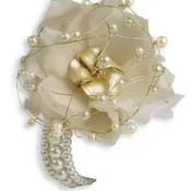 Shimmering Pearls Corsage - by Collene's Crafts-N-Flowers