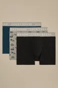 3 PACK STRETCH BOXER BRIEFS