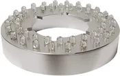 Anjon Manufacturing Stainless Steel Fountain Nozzle with Optional LED Light Ring