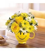 Be Happy Bouquet with Roses