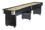Del Ray II Shuffleboard Table | 9 or 12 Foot | Black | Brunswick