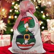 Personalized Santa Sack | Santa Bag | Gift Bag | Christmas Gift Bag | Sack for Gifts | Gift Sack | Personalized Christmas Sack | Santa Sack