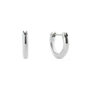 Arch Earrings Silver 9mm