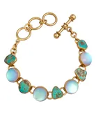 Alchemia Luminite & Campo Frio Turquoise Bracelet