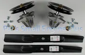 46" Cub Cadet LTX1045, LTX1046, Z Force, Craftsman LT2000 Standard Blade Spindle Kits - DECKIT56