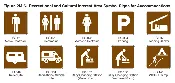Accommodation Recreation Signs