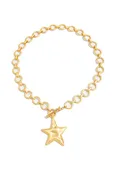 Chunky Chain Star Pendant Necklace