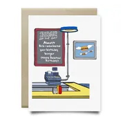 Almost Brie-Membered Your Birthday Card