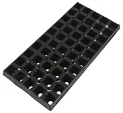 50-Cell Square Plug Flat Insert