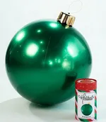 30" Vintage Green Holiball