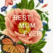 BEST MOM EVER GREETING CARD-P.FLYNN