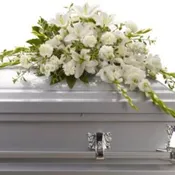 Bountiful Memories Casket Spray
