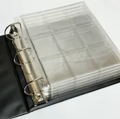 BCW 3" Binder INCLUDES - 5 Guardhouse Coin Slab Pages