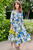 Aster Dress -Viner Rose - Light Blue