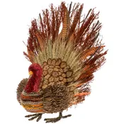 15" Lance Twig Feather Turkey Fall Autumn Thanksgiving