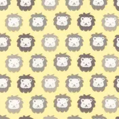 Cozy Cotton Flannel Yellow Lions 18679-5 By Robert Kaufman