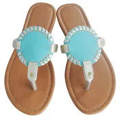EasyStitch 2.5″ Medallion Sandals-AQUA