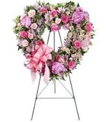 24” OPEN HEART STANDING ARRANGEMENT