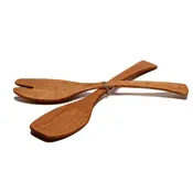 Andrew Pearce Salad Servers, Cherry 15″