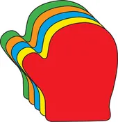 Die-Cut Magnetic - Large Assorted Color Mitten