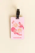 Luggage Tag - Blush Retro Bloom